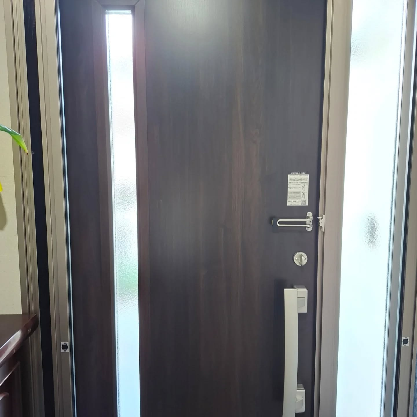 玄関サッシ(カバー工法)