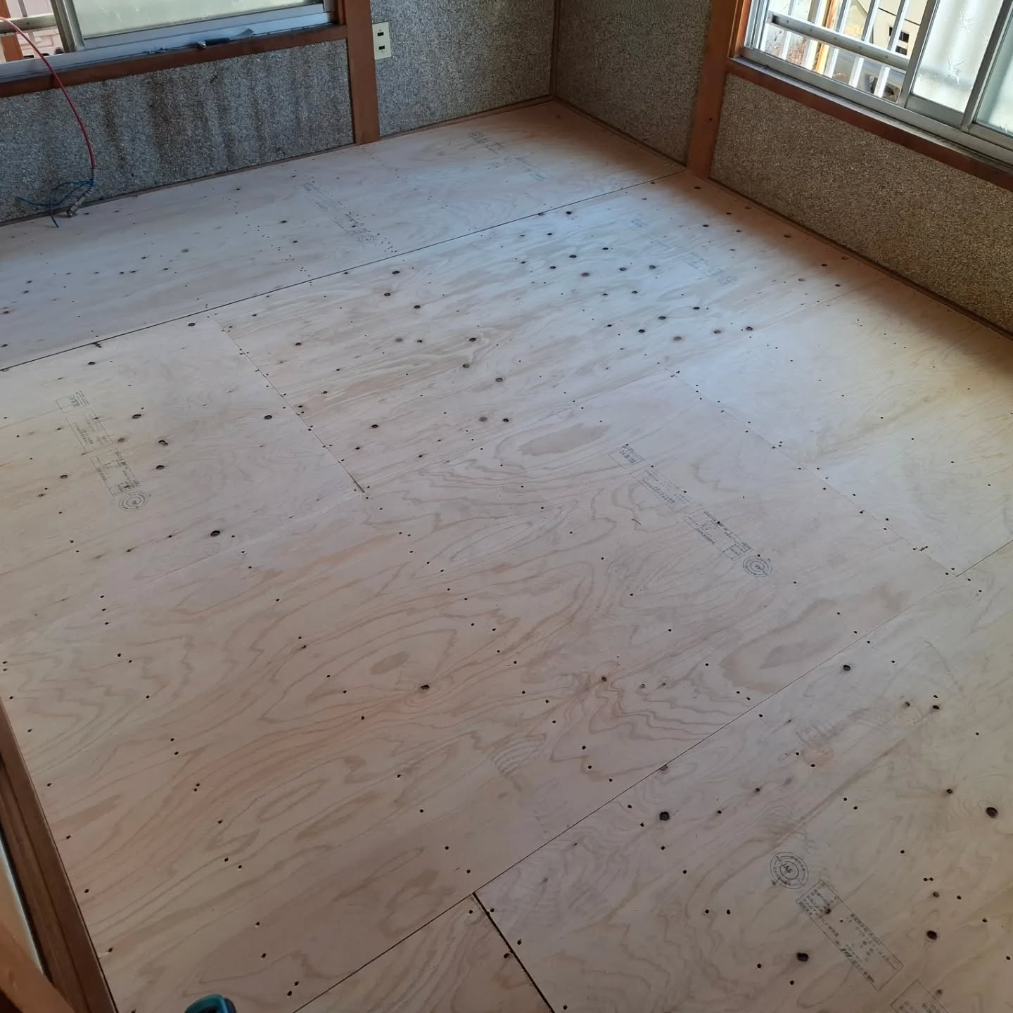 フロアー工事