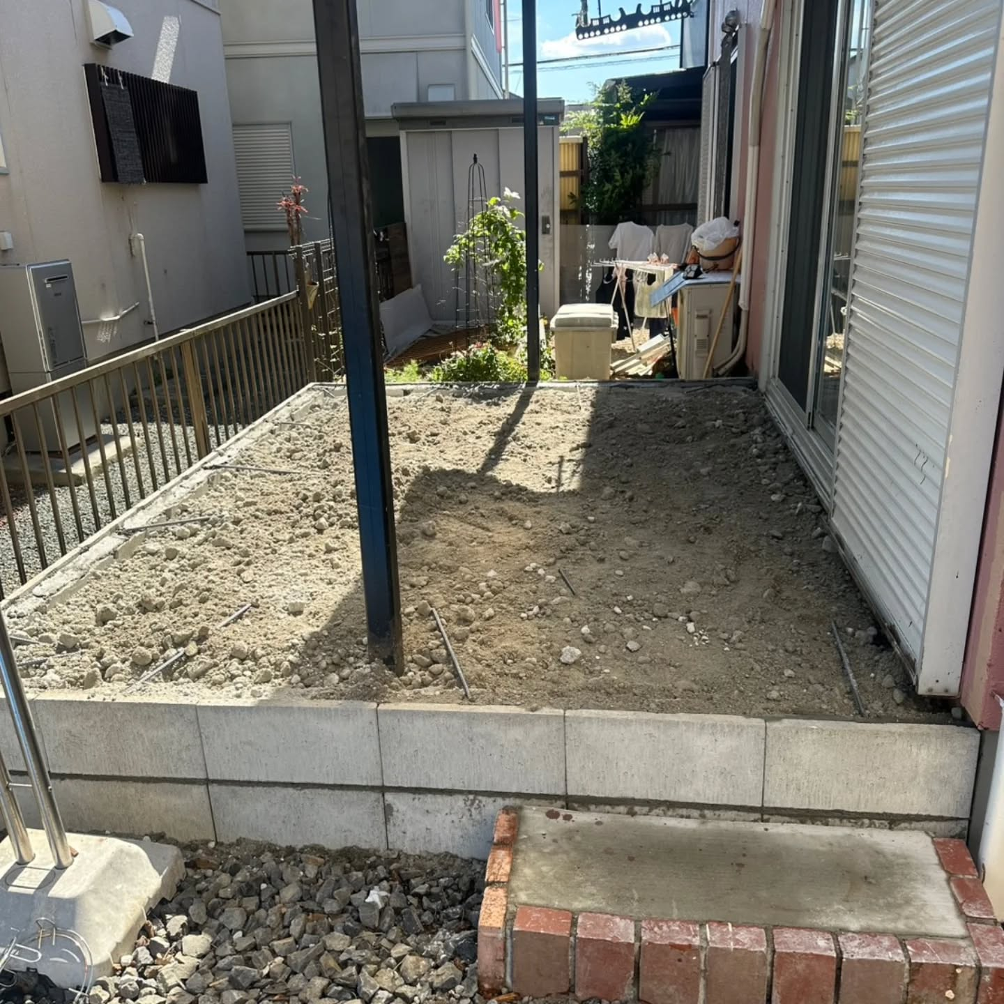 タイルデッキ工事